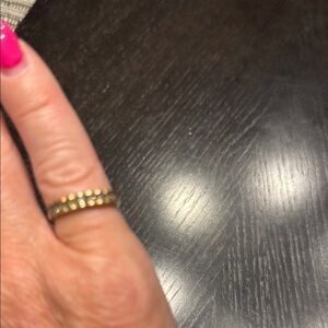 Champagne diamond 14k ring